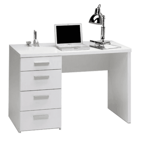 Class Apart Study Table in White Colour - Nice Maple