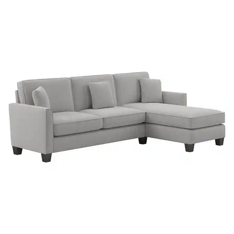 Celio Modern Suede Sectional Sofa Set
