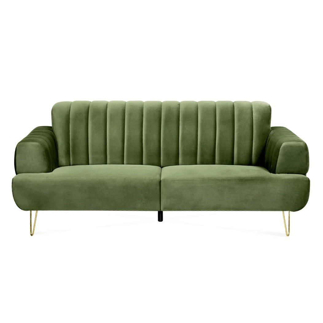 Somervilla Sofa Set in Green Color - Nice Maple