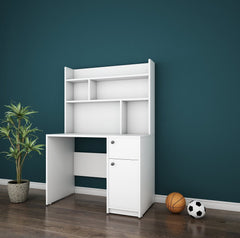 Starstock Study Table in White Color - Nice Maple