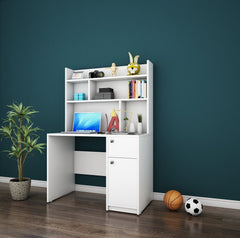 Starstock Study Table in White Color - Nice Maple