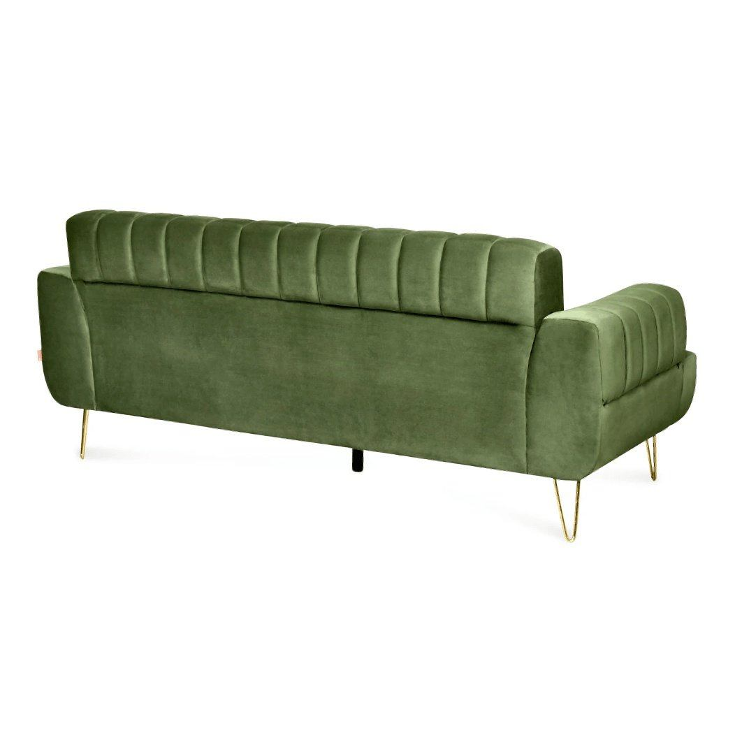 Somervilla Sofa Set in Green Color - Nice Maple