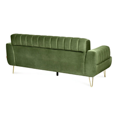 Somervilla Sofa Set in Green Color - Nice Maple
