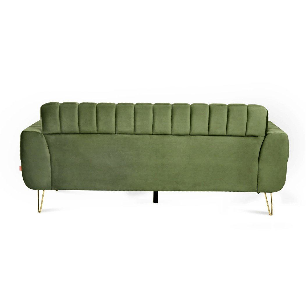 Somervilla Sofa Set in Green Color - Nice Maple