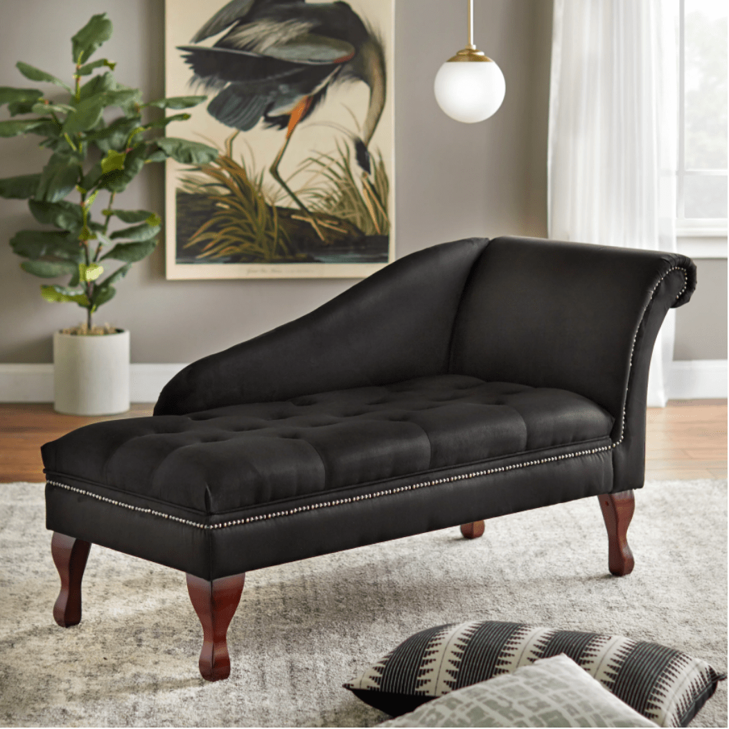 Simple Living Chaise Lounge - Nice Maple