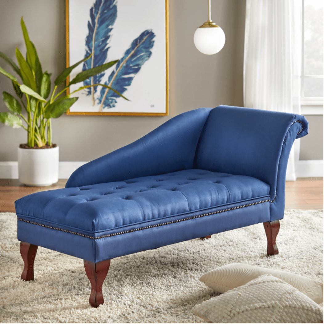 Simple Living Chaise Lounge - Nice Maple