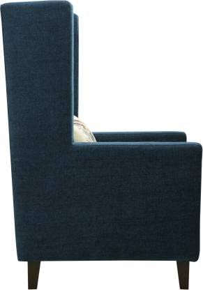 Zolo Wing Chair in Blue Color - Nice Maple