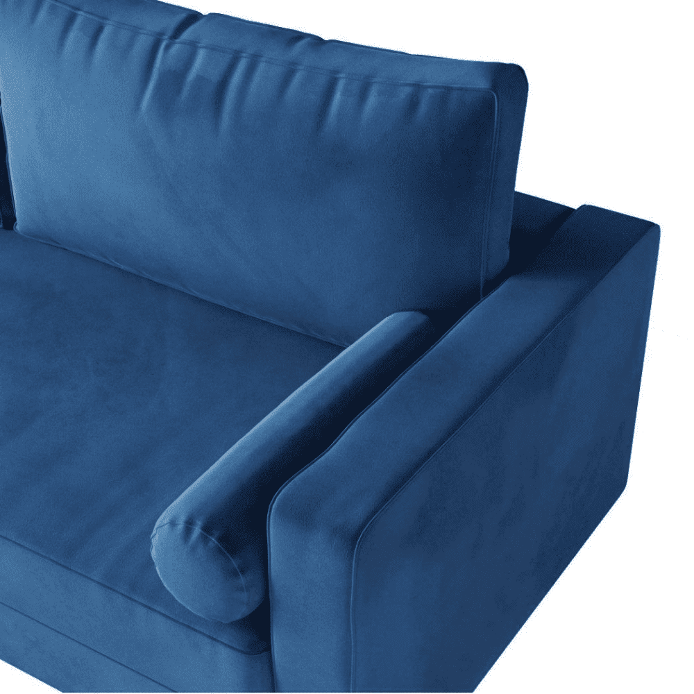 Craftmen Modern Sofa Set in Suede Fabric - Nice Maple