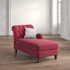 Unicorn Suede Lounger in Red Color - Nice Maple