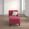 Unicorn Suede Lounger in Red Color - Nice Maple
