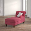 Unicorn Suede Lounger in Red Color - Nice Maple