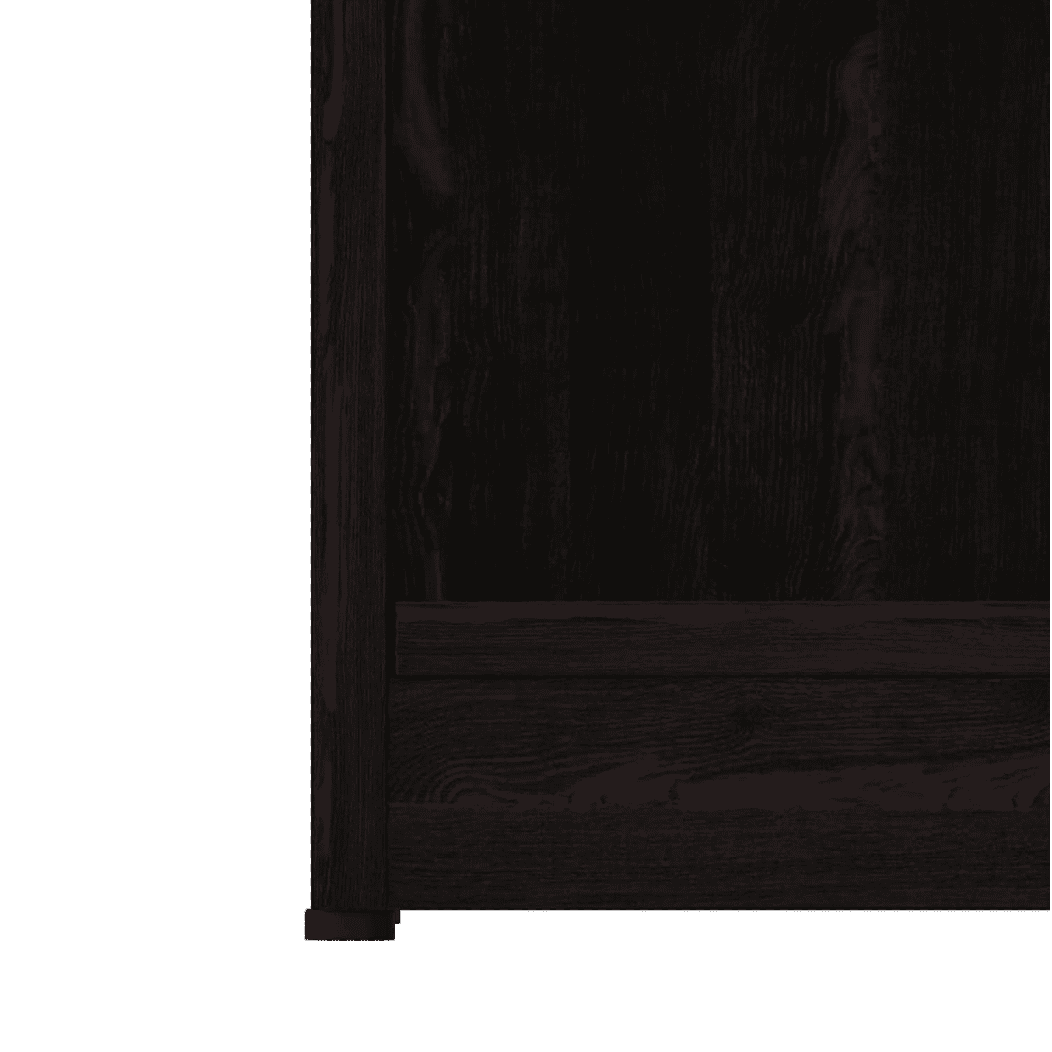 Solimo Engineered Wood Wenge Finish Bedside Table - Nice Maple