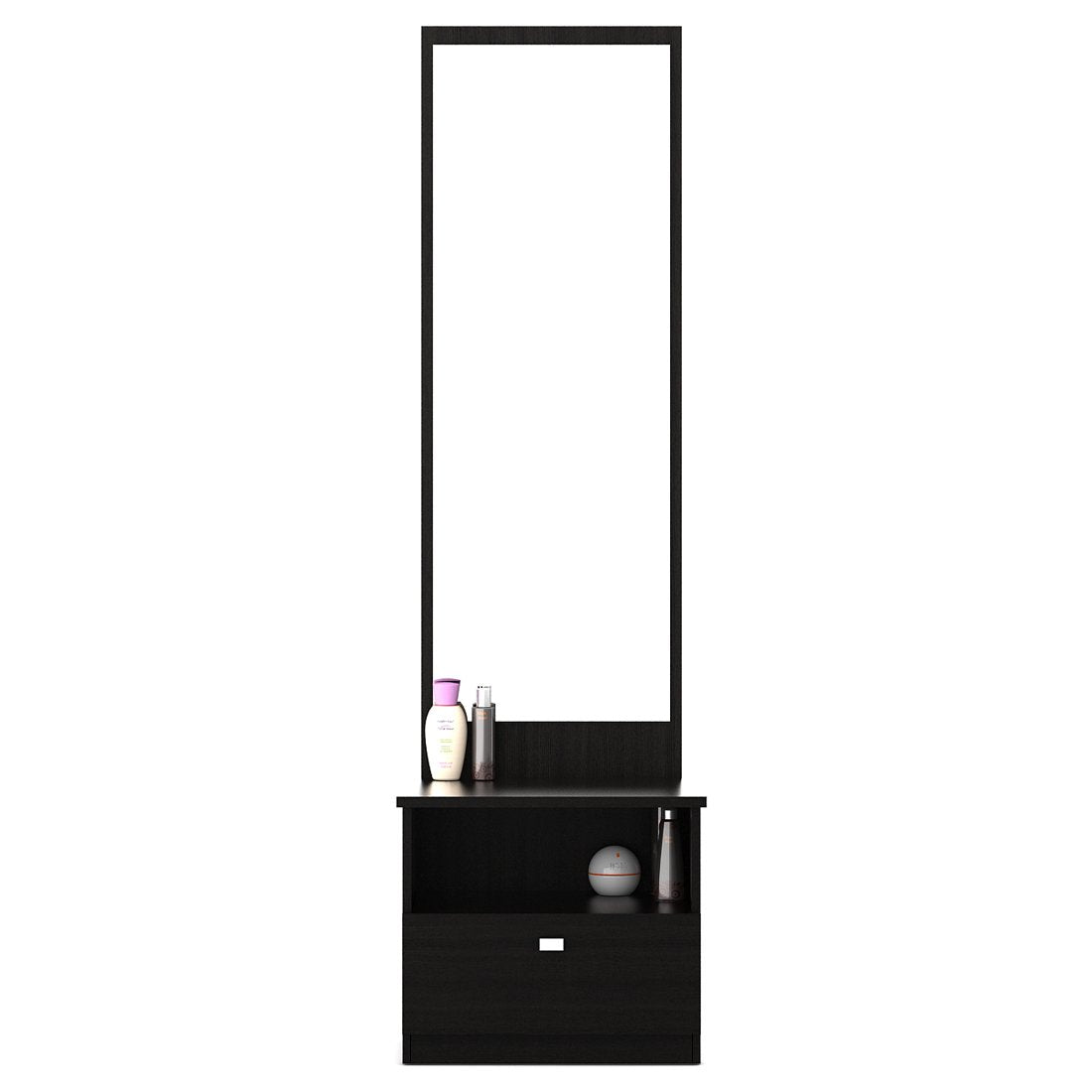 Spacewood Value Engineered Wood Dressing Table (Natural Wenge) - Nice Maple