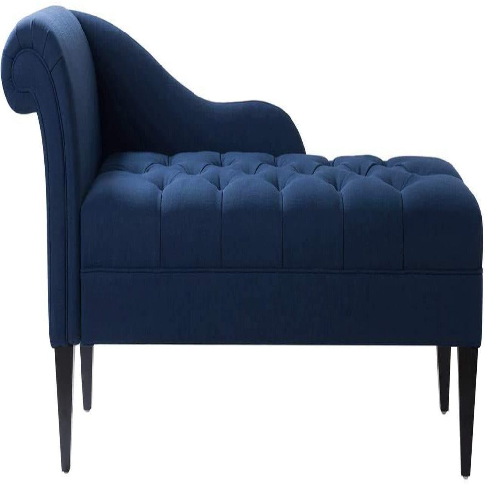 Diffo Quilted Lounger in Blue Color - Nice Maple