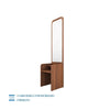 Rolex Dressing Table In Walnut Color - Oak Inside