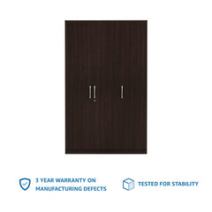 Silly Medusa Engineered Wood Wardrobe Wenge Finish - Nice Maple