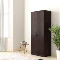 Dulex Medusa Engineered Wood Wardrobe Wenge Finish - Nice Maple