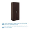 Dulex Medusa Engineered Wood Wardrobe Wenge Finish - Nice Maple