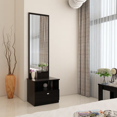 Spacewood Value Engineered Wood Dressing Table (Natural Wenge) - Nice Maple