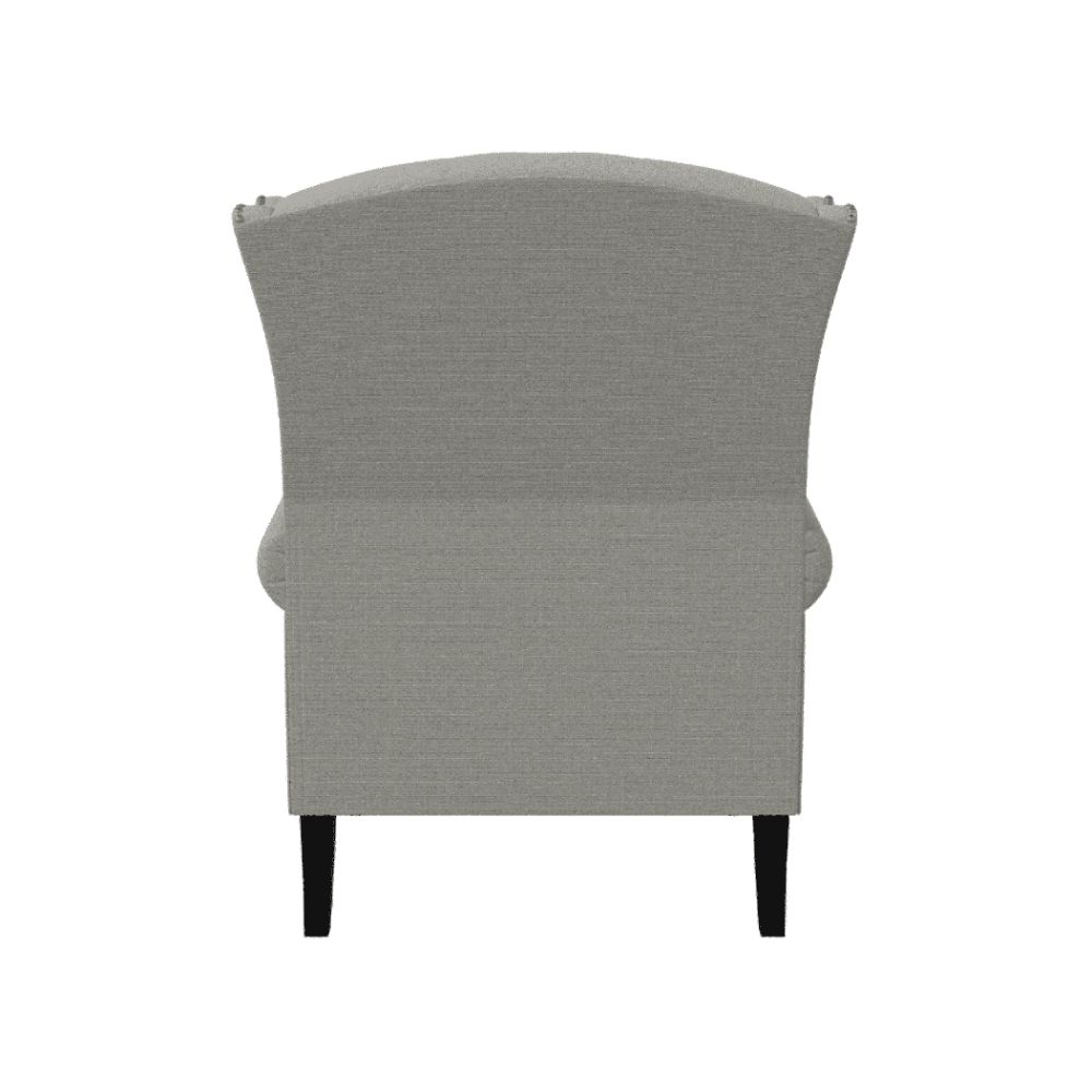 Copper Grove Crawley Diamond Button-Tufted Wingback Chair - Nice Maple