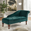Simple Living Chaise Lounge - Nice Maple
