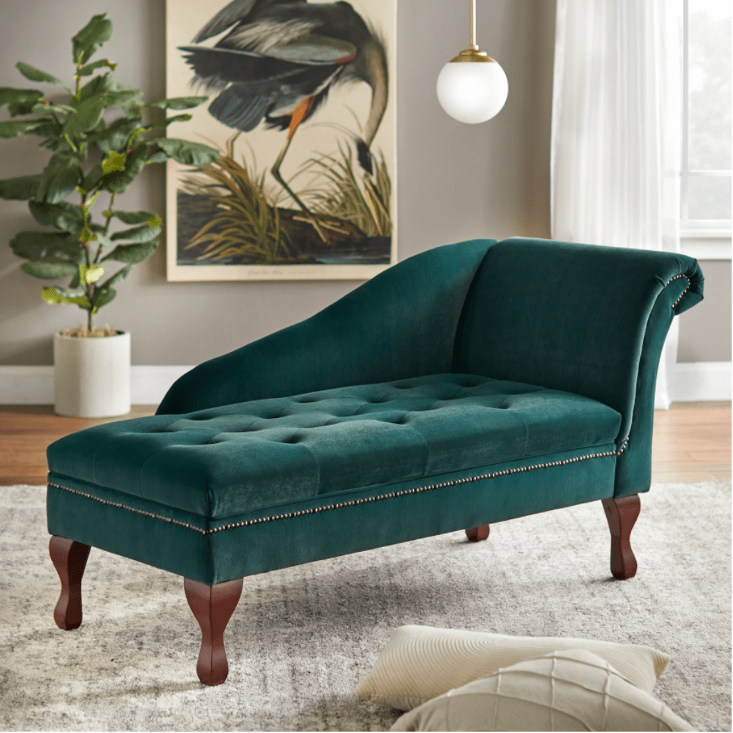 Simple Living Chaise Lounge - Nice Maple
