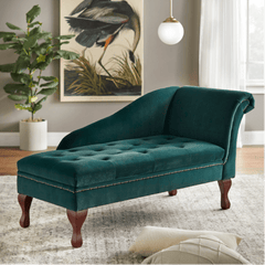 Simple Living Chaise Lounge - Nice Maple