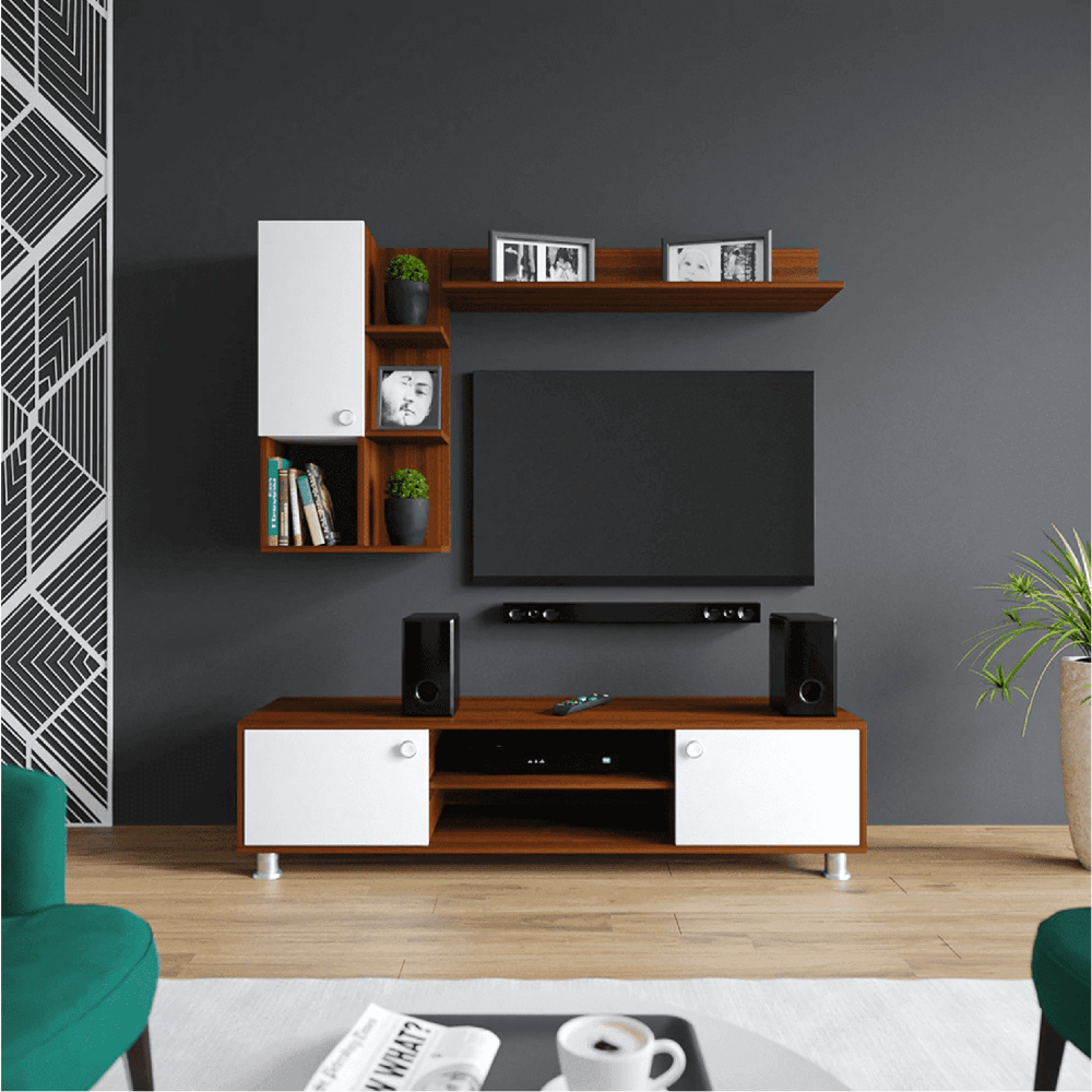 Roxy TV Panel- Upto 42 inches TV - Nice Maple
