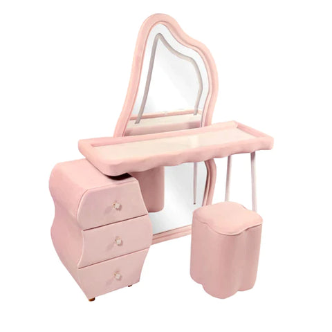 Dexter Dressing Table With Ottoman