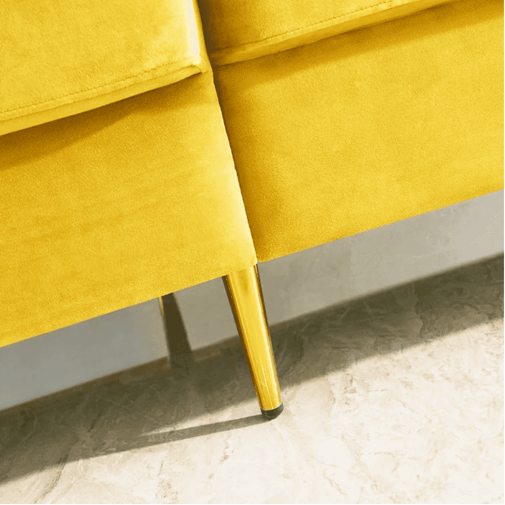 Block Down Straight Line Sofa Set - Nice Maple