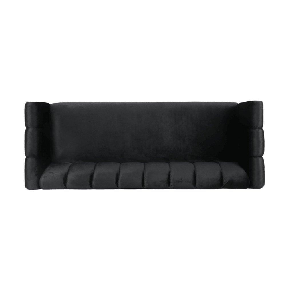 Bobran Modern Suede Sofa Sets - Nice Maple