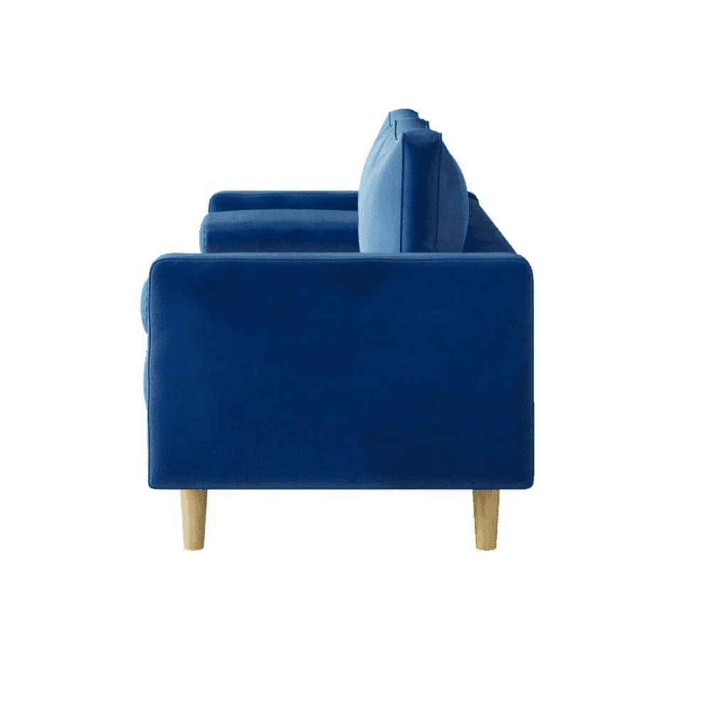 Craftmen Modern Sofa Set in Suede Fabric - Nice Maple