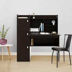 Roxy Study Table in Wenge Color - Nice Maple