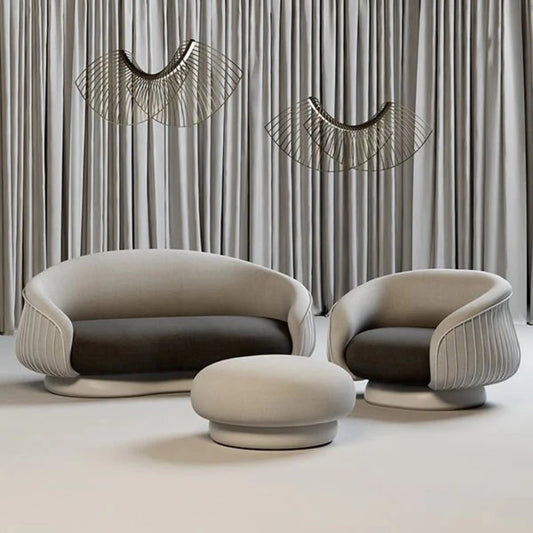 Mastro Premium Modern Sofa Set in Suede