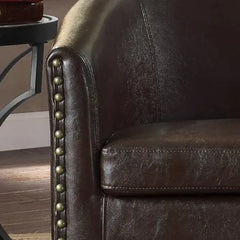 Mosco Accent Chair in Leatherette