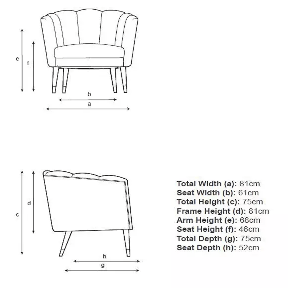 Butterfly Accent Chair in Pink Color - Nice Maple