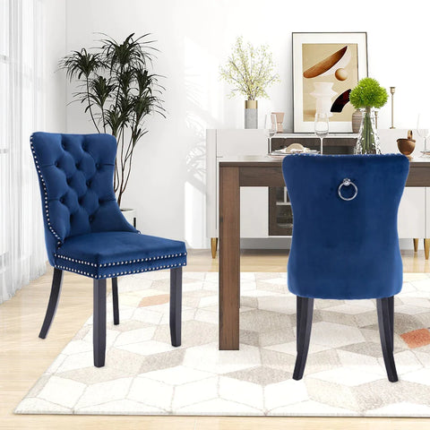 Modern Quilted Upholstered Dining Chair