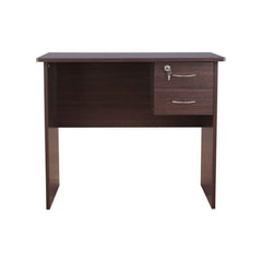 Saucy Study Table in Wenge Color - Nice Maple