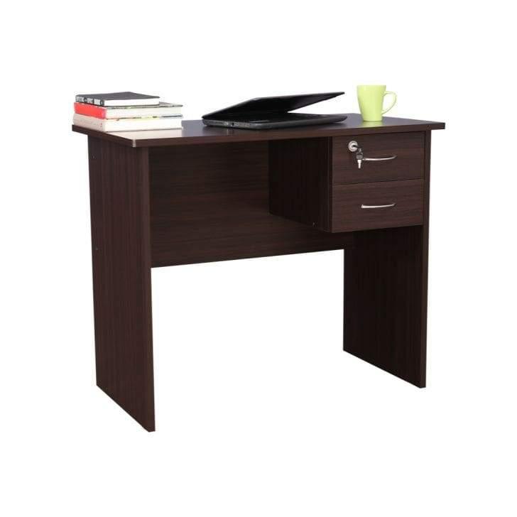 Saucy Study Table in Wenge Color - Nice Maple