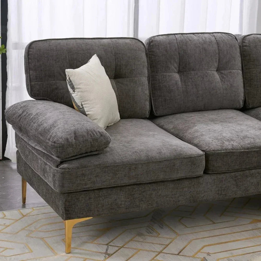 Bosco Luxury Modern Sectional Sofa Set