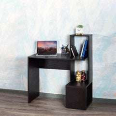 Mozo Study Table in Wenge Color - Nice Maple