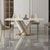 Albino Luxury 6 Seater Dining Table in Off White