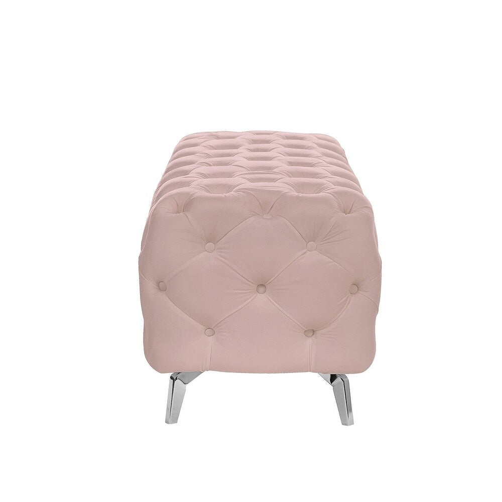 Unicorn Suede Lounger in Blush Pink Color - Nice Maple