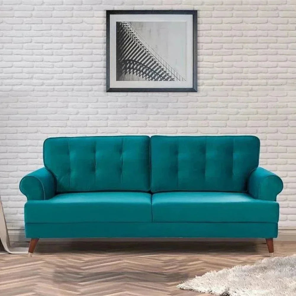 Mosco Straight Line Sofa Set - Nice Maple