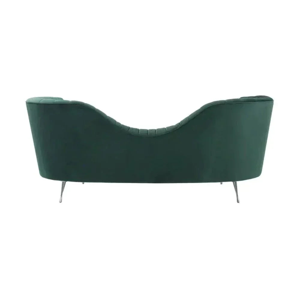 Angel Wing Luxury Modern Suede Sofa Set