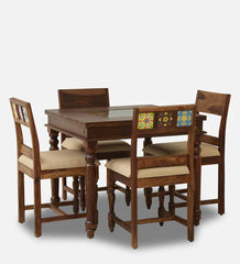 Unicorn 4 Seater Dining Table in Natural Color - Nice Maple