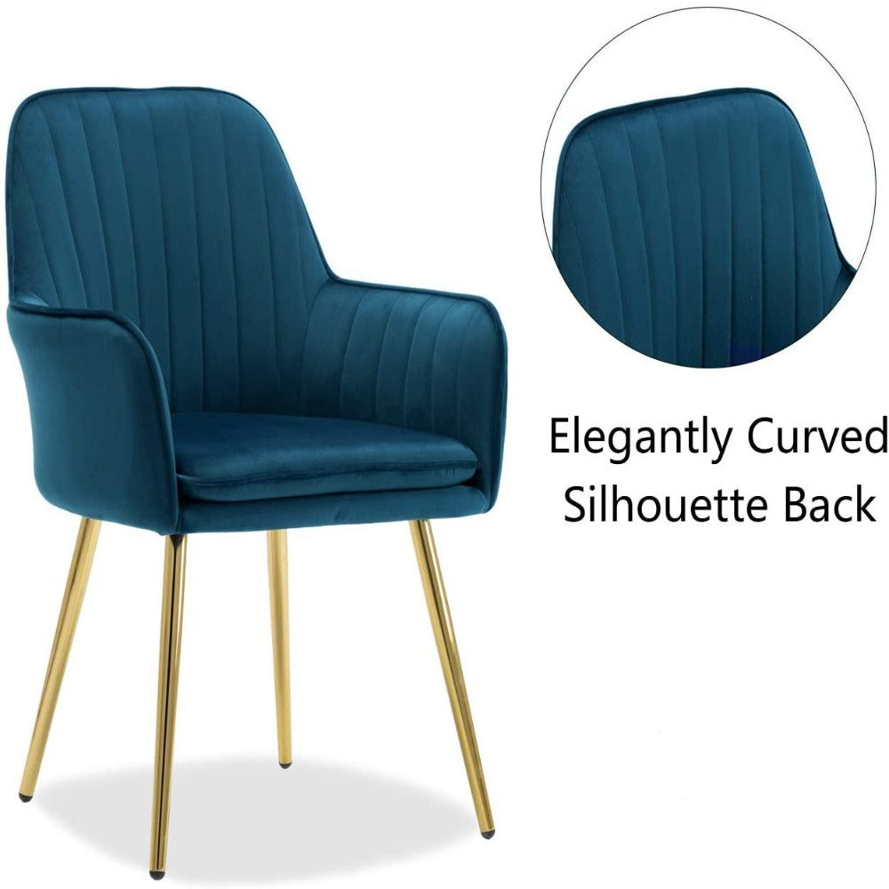 Oppo Suede Accent Chair - Nice Maple