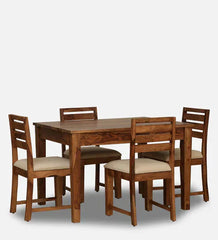 Topline 4 Seater Dining Table in Natural Color - Nice Maple