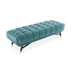 Cross line Lounger in Suede