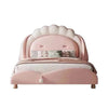 Kido Upholstered Kids Bed Without Storage in Suede